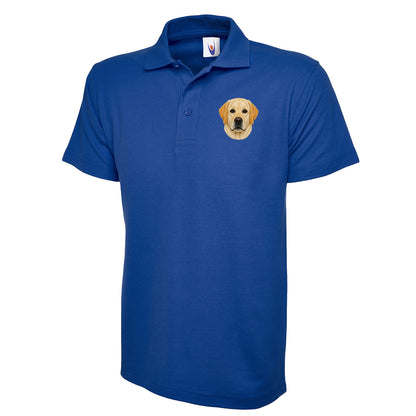Labrador Dog Face Polo Shirt