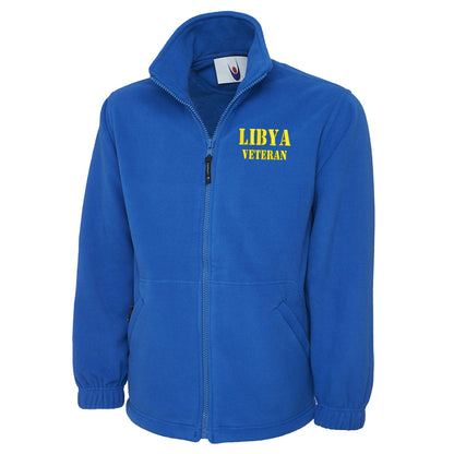 Libya Veteran Fleece Jacket 