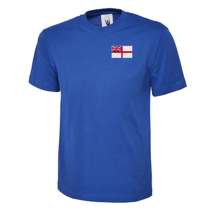 Childs Royal Navy White Ensign Flag Shirt
