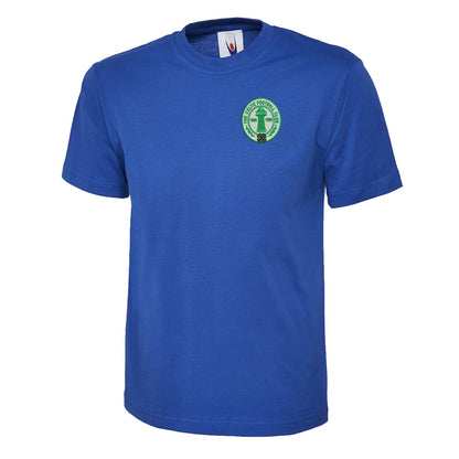 Retro Celtic Centenary Embroidered Children's T-Shirt