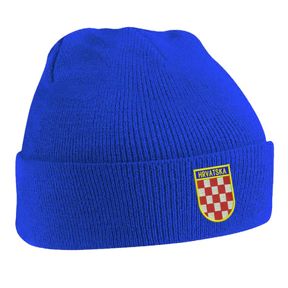 Retro Croatia 1960s Beanie Hat