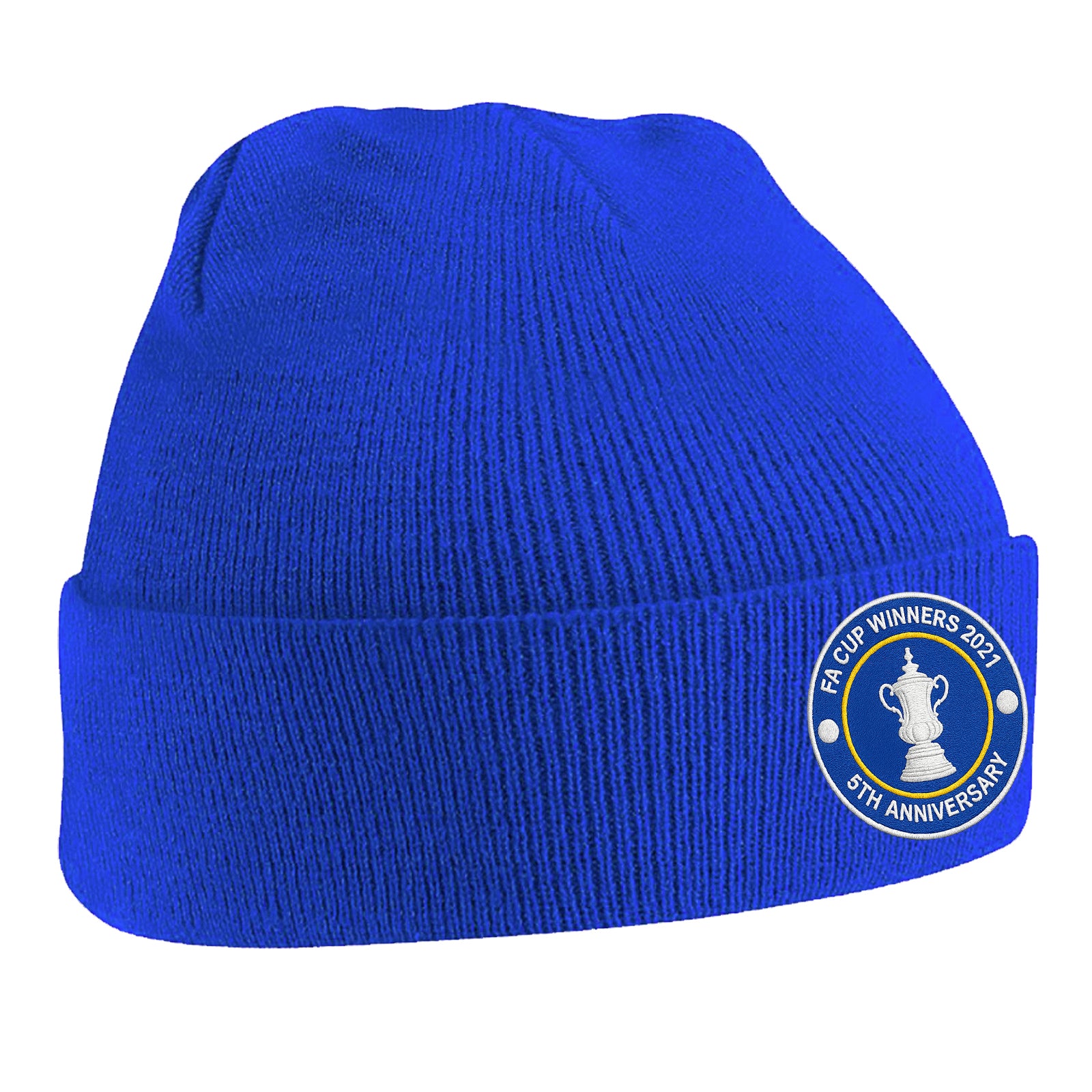 Vintage Leicester City Football Beanie Hat
