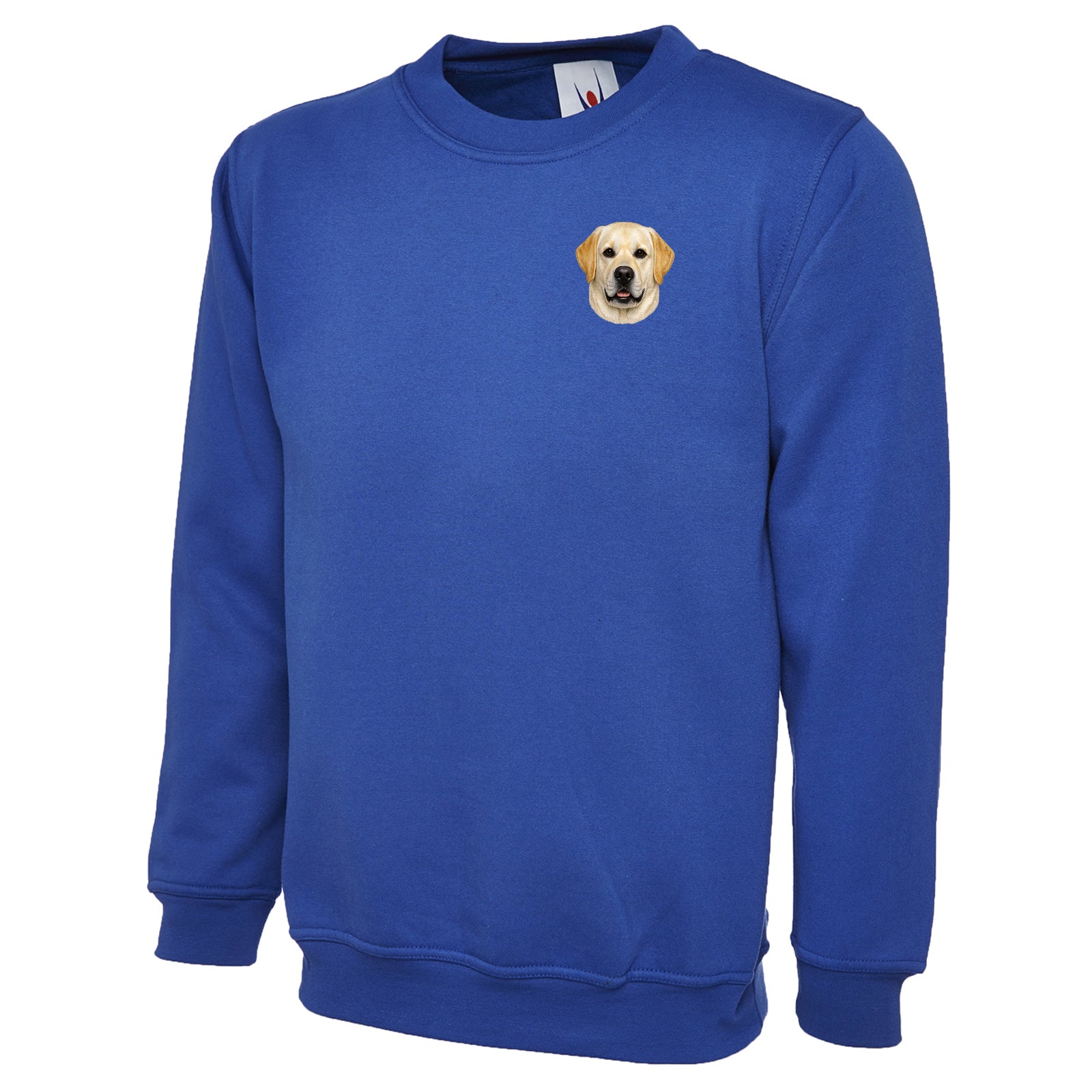 Yellow Labrador Dog Face Sweatshirt