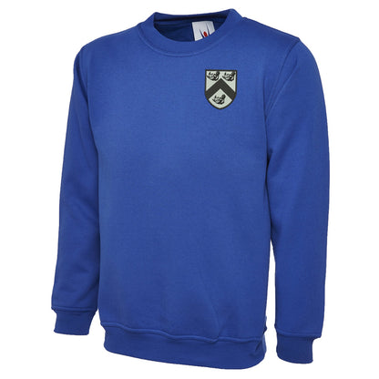 Retro Grimsby 1884 Embroidered Classic Sweatshirt