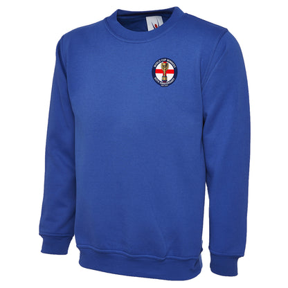 Retro England Football Sweatshirt