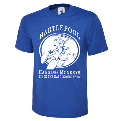 Hartlepool England Hanging Monkeys Since The Napoleonic Wars T-Shirt