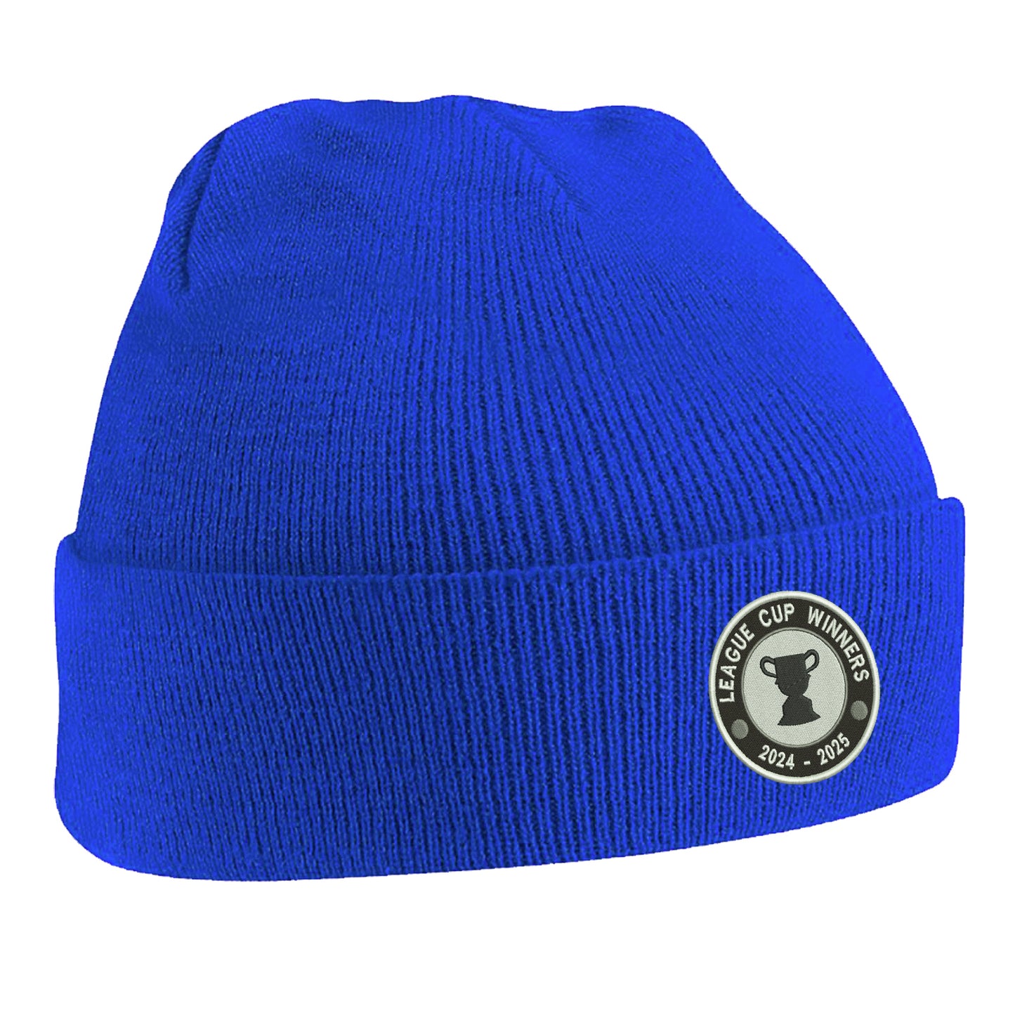 Newcastle League Cup Embroidered Beanie Hat