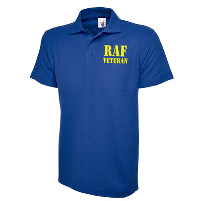 Royal Air Force Veteran Polo Shirt