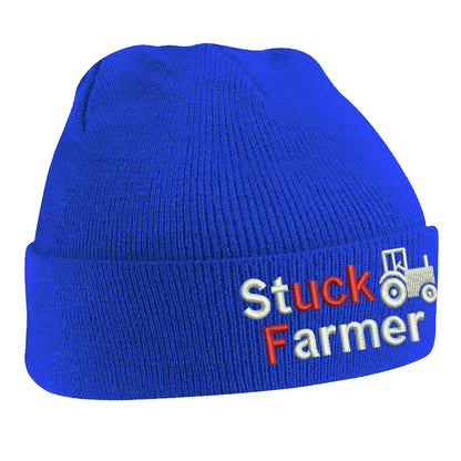 Stuck Farmer Keir Starmer Beanie Hat