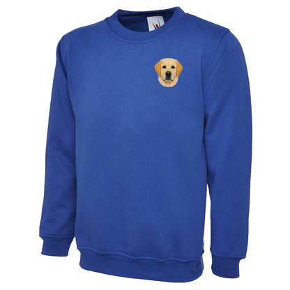 Labrador Dog Face Sweatshirt