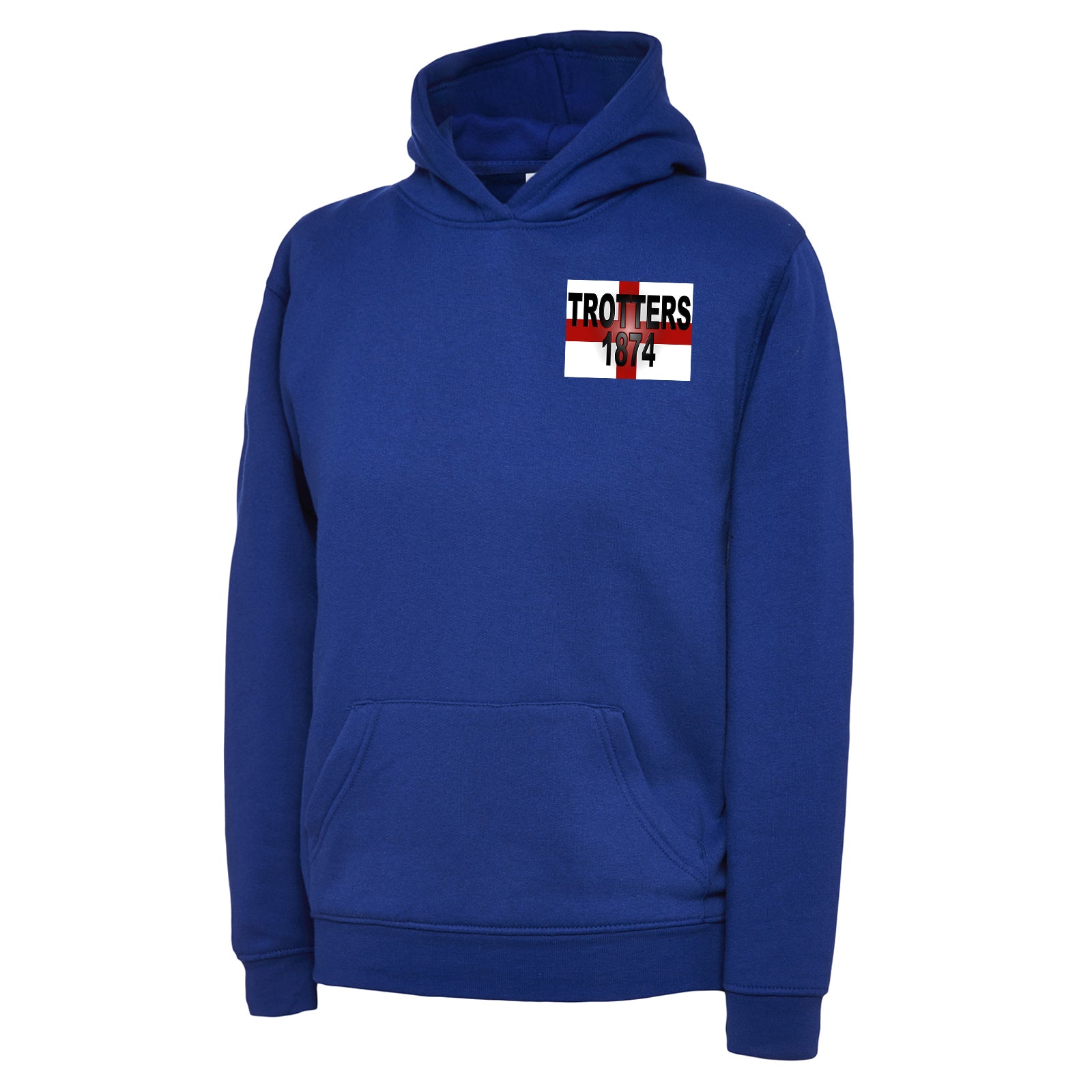 Trotters 1874 England Flag Hoodie