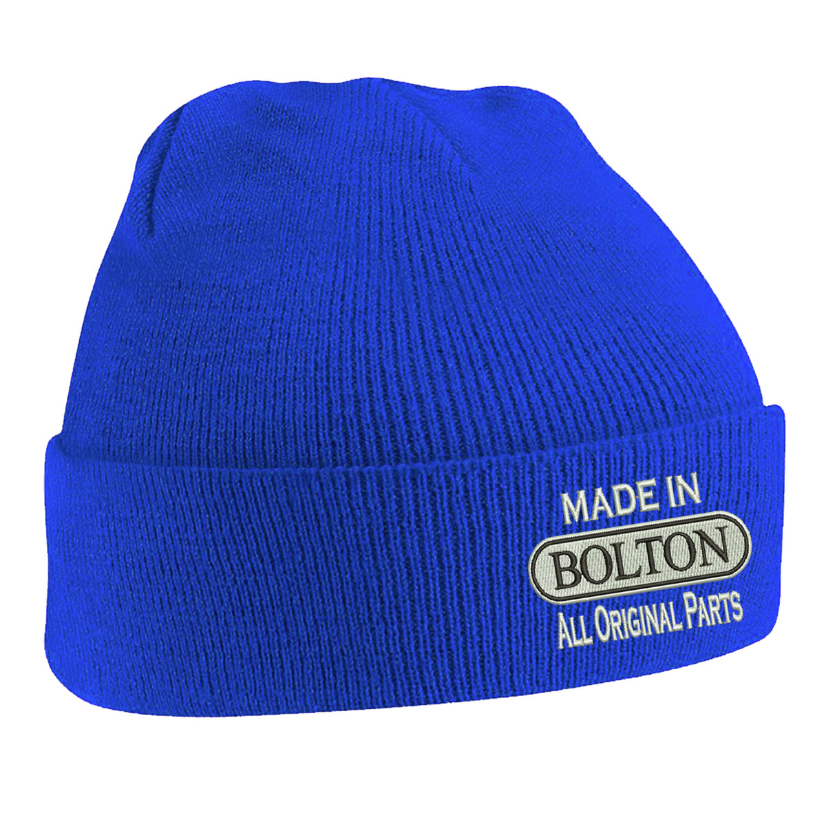 Made in Bolton All Original Parts Beanie Hat