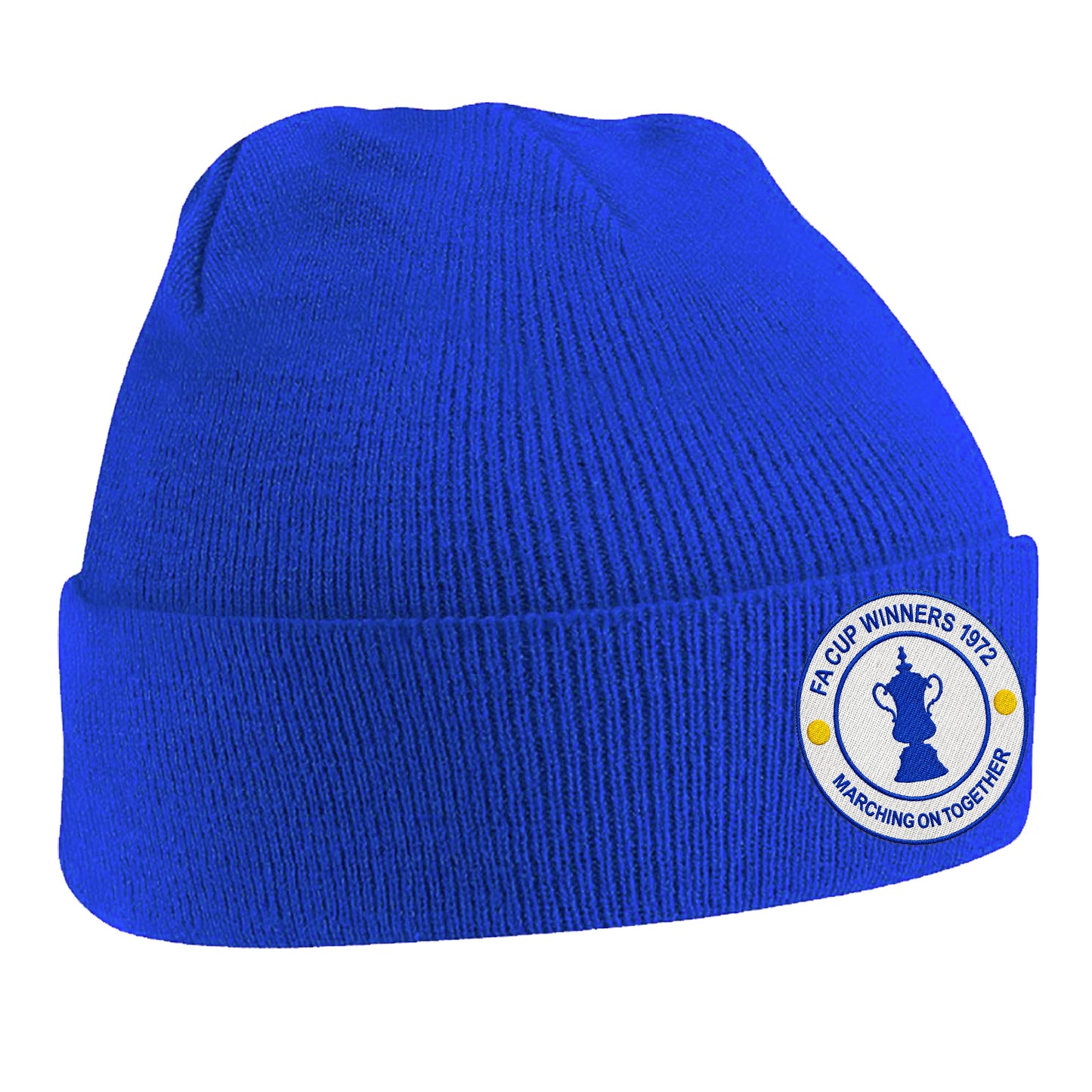 Old School Leeds United Beanie Hat