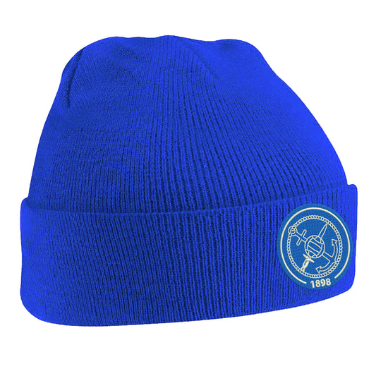 Retro Portsmouth Football Beanie Hat