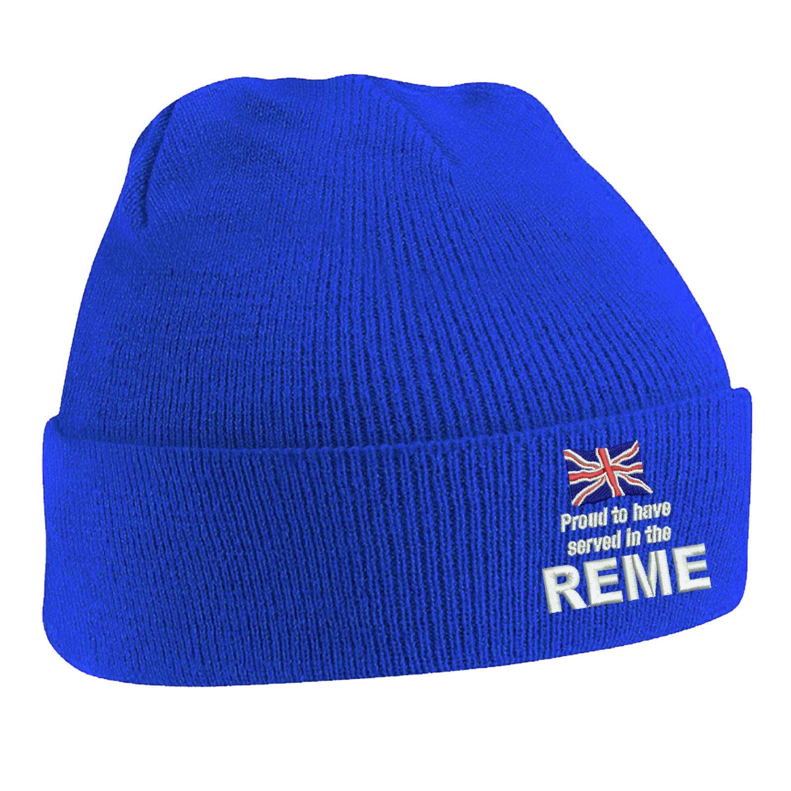 Proud to Have Served in The REME Beanie Hat