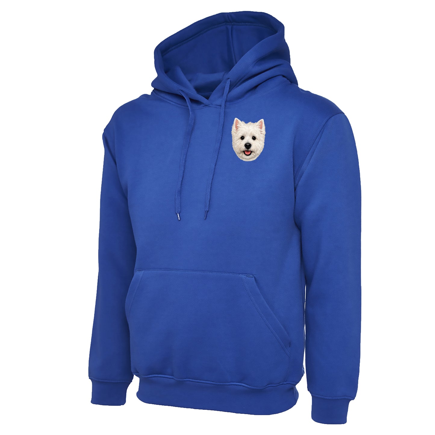 Westie Dog Face Hoodie 