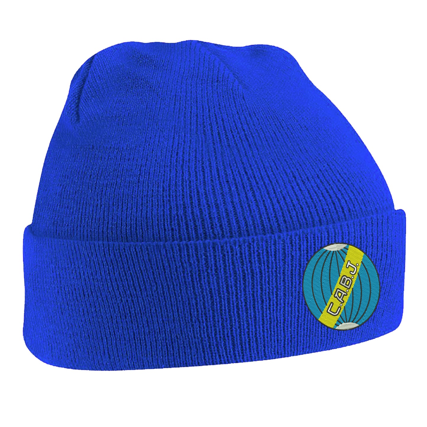 Retro Boca Juniors 1912 Embroidered Beanie Hat
