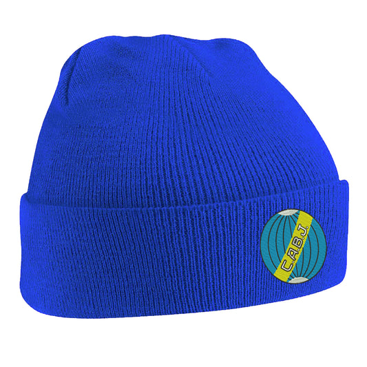 Retro Boca Juniors 1912 Embroidered Beanie Hat