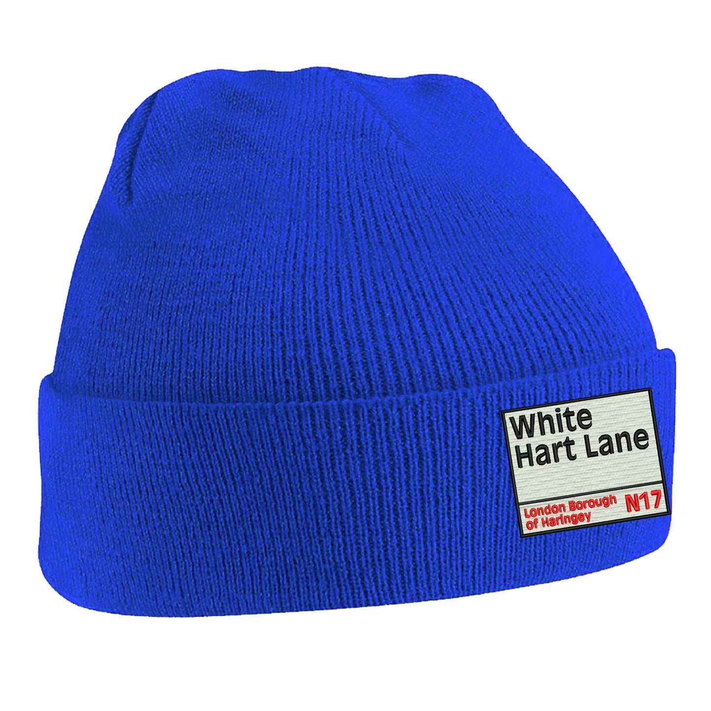 Retro White Hart Lane Beanie Hat