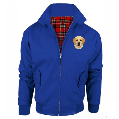 Labrador Dog Face Jacket Mens 
