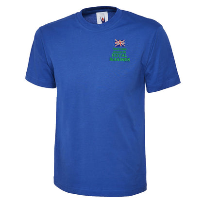 Proud to Have Served in The Royal Marines Embroidered Classic T-Shirt