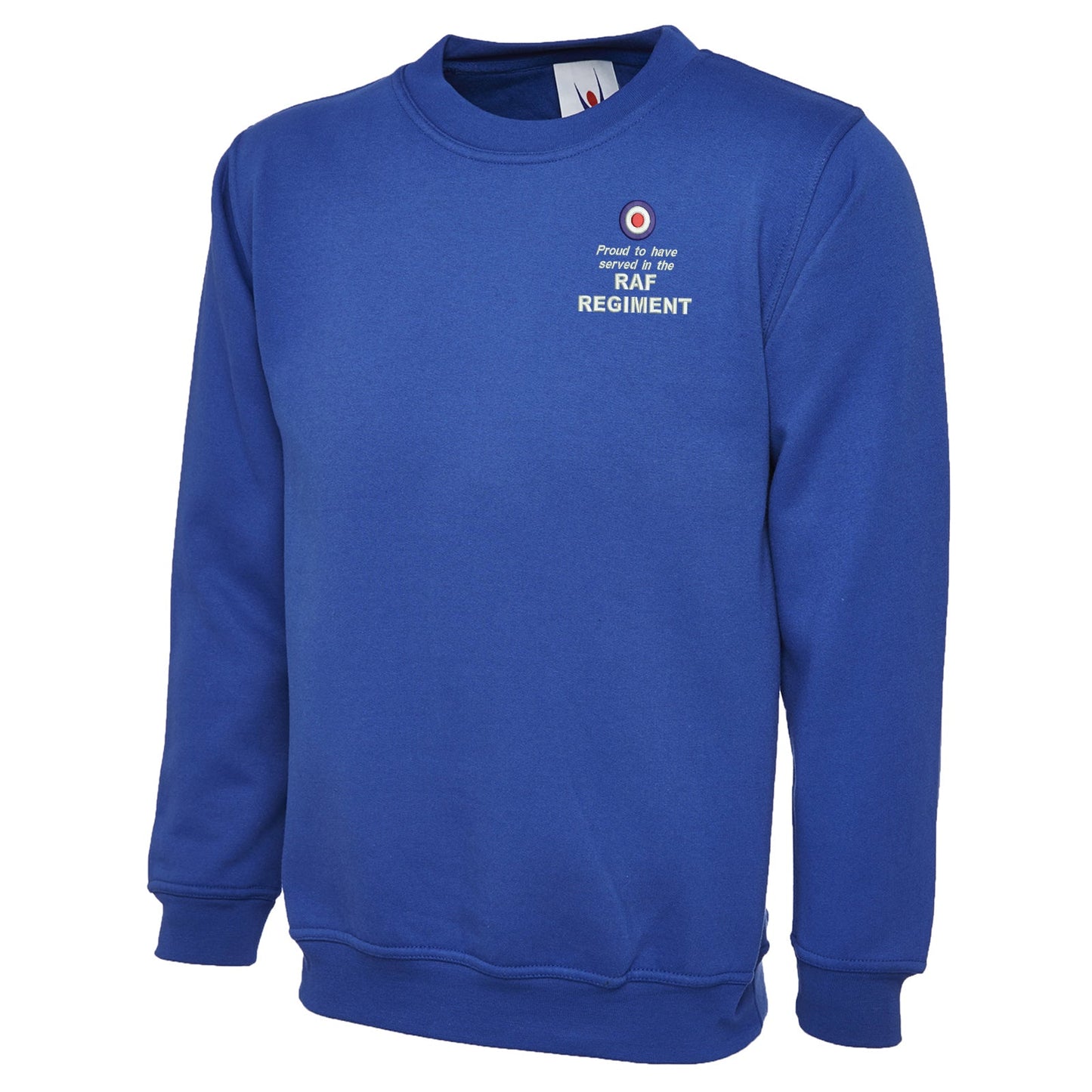 Proud to Have Served in The RAF Regiment Embroidered Classic Sweatshirt