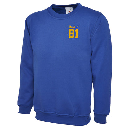 Bob Marley Football Sweatshirt
