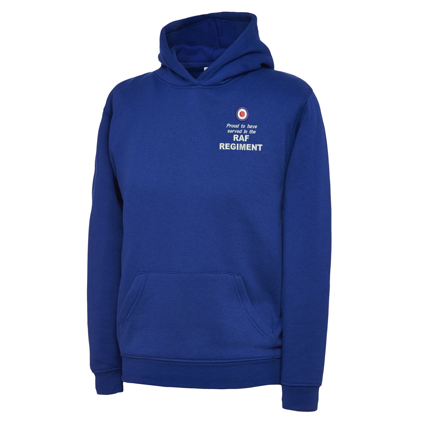 Proud to Have Served in The RAF Regiment Embroidered Children's Hoodie