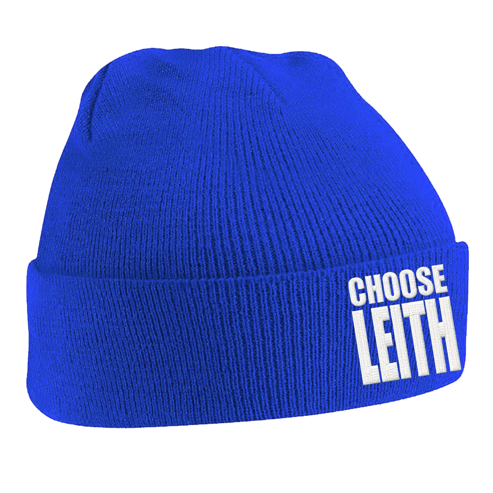 Hibs FC Choose Leith Football Beanie Hat 