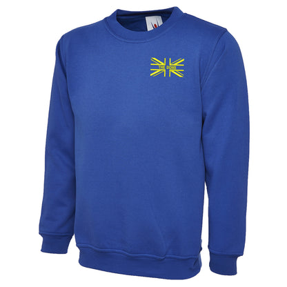 The Dons Union Jack Embroidered Classic Sweatshirt