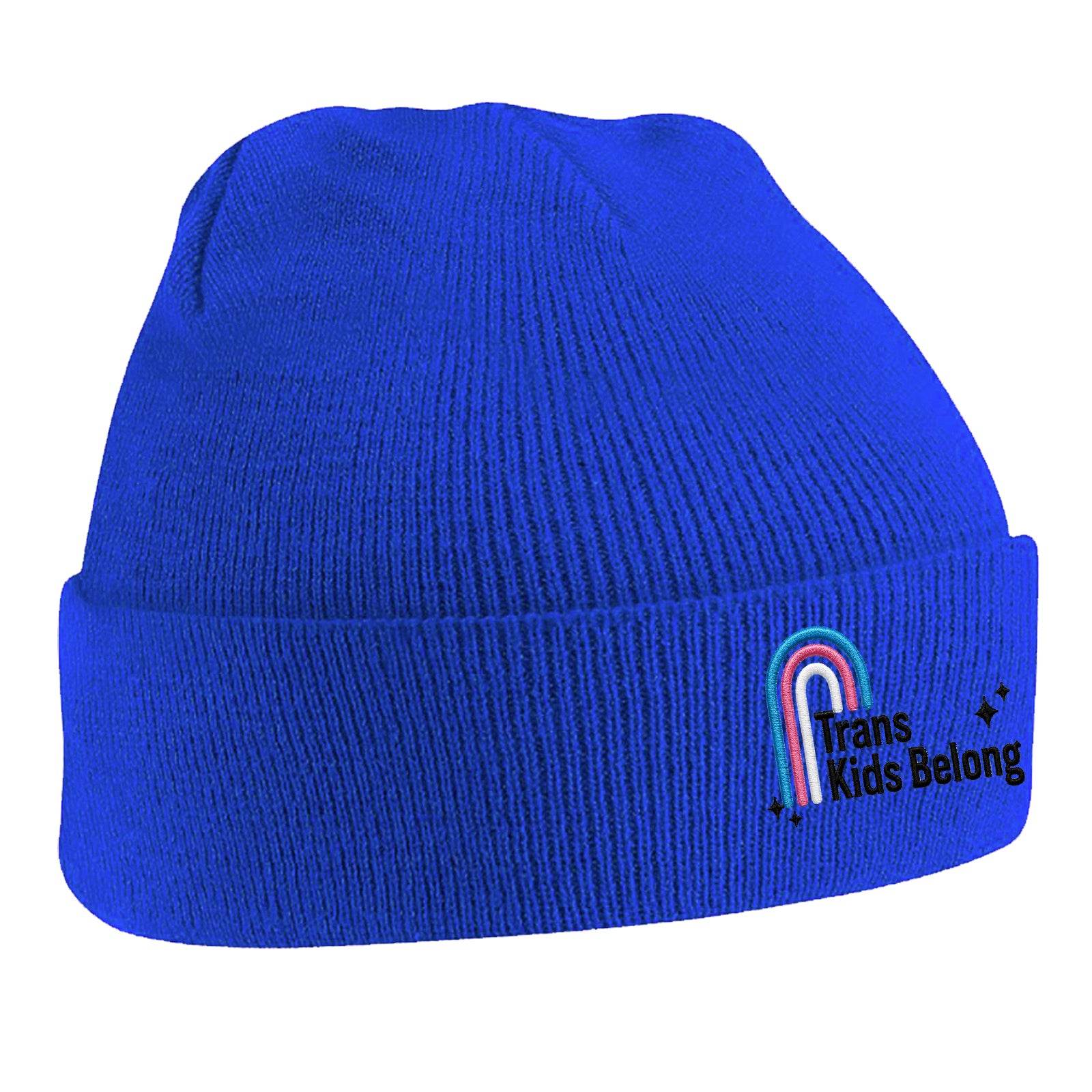 Trans Kids Belong Beanie Hat
