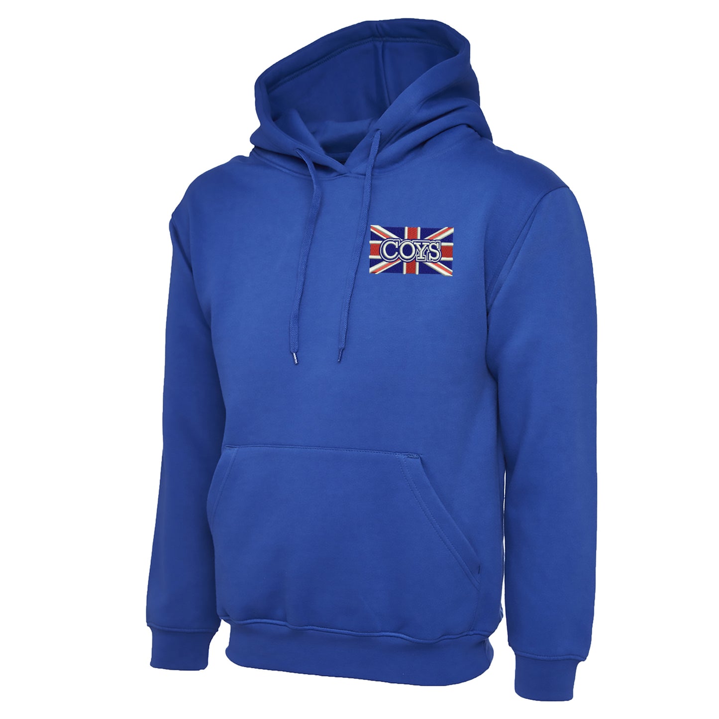 COYS Union Jack Embroidered Hoodie