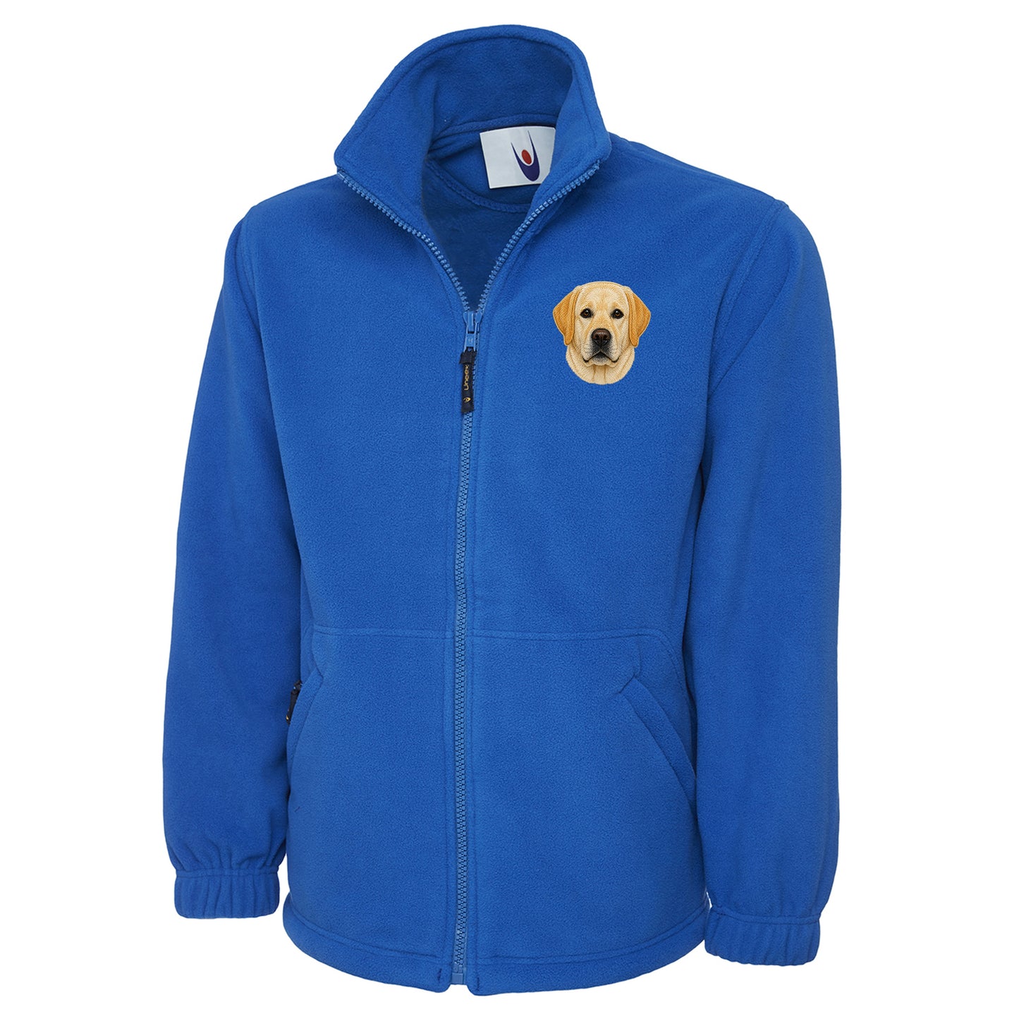 Labrador Dog Face Fleece Jacket 