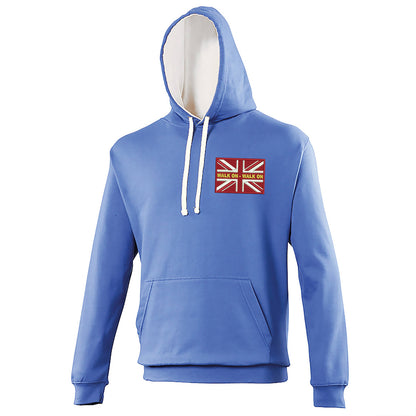 Walk On Walk On Coloured Union Jack Hoodie