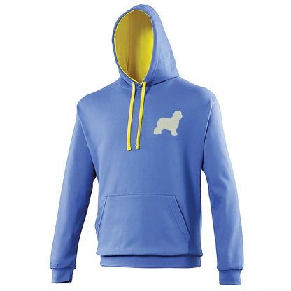 Old English Sheepdog Contrast Hoodie