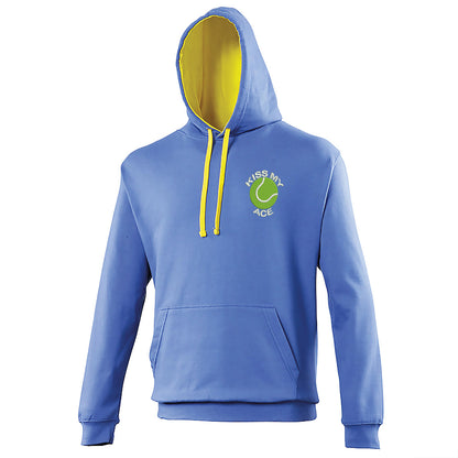Kiss My Ace Contrast Hoodie