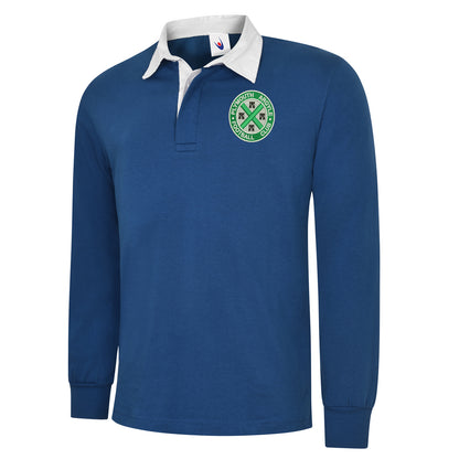 Retro Plymouth 1911 Embroidered Classic Rugby Shirt