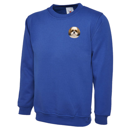 Shih Tzu Dog Face Sweatshirt