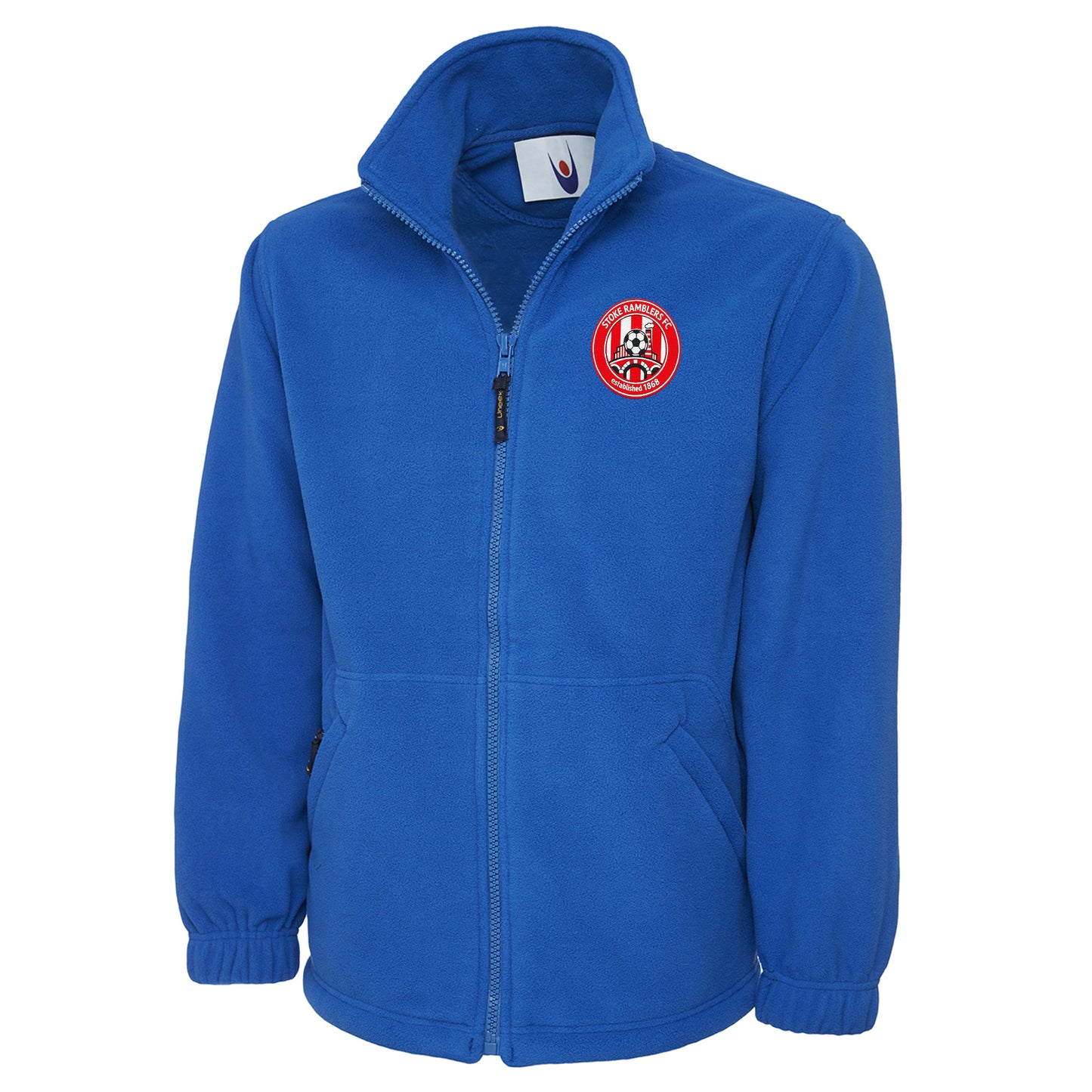 Retro Stoke City Football Fleece Jacket 