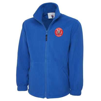 Retro Stoke City Football Fleece Jacket 