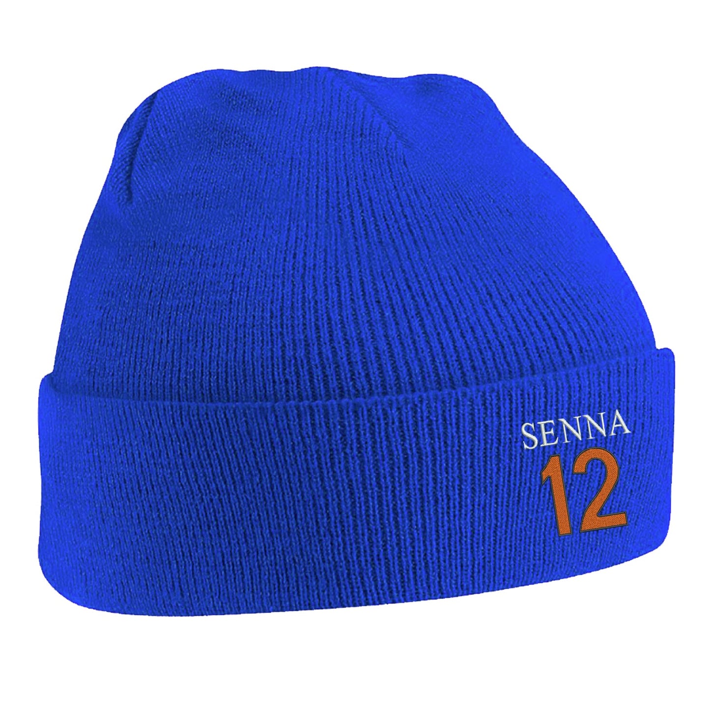 Retro Senna 12 Beanie Hat
