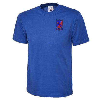 Retro Aldershot 1972 Embroidered Classic T-Shirt