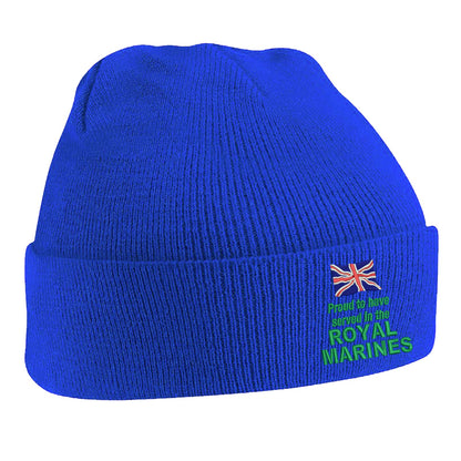 Proud to Have Served in The Royal Marines Beanie Hat