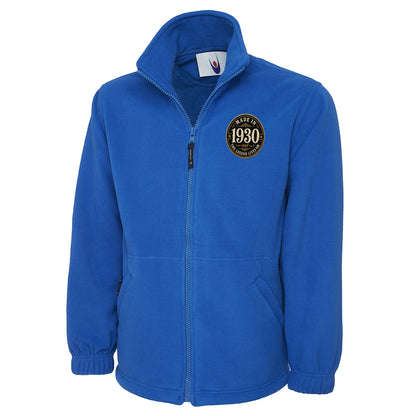 Made in 1930 Birthday Fleece Jacket 