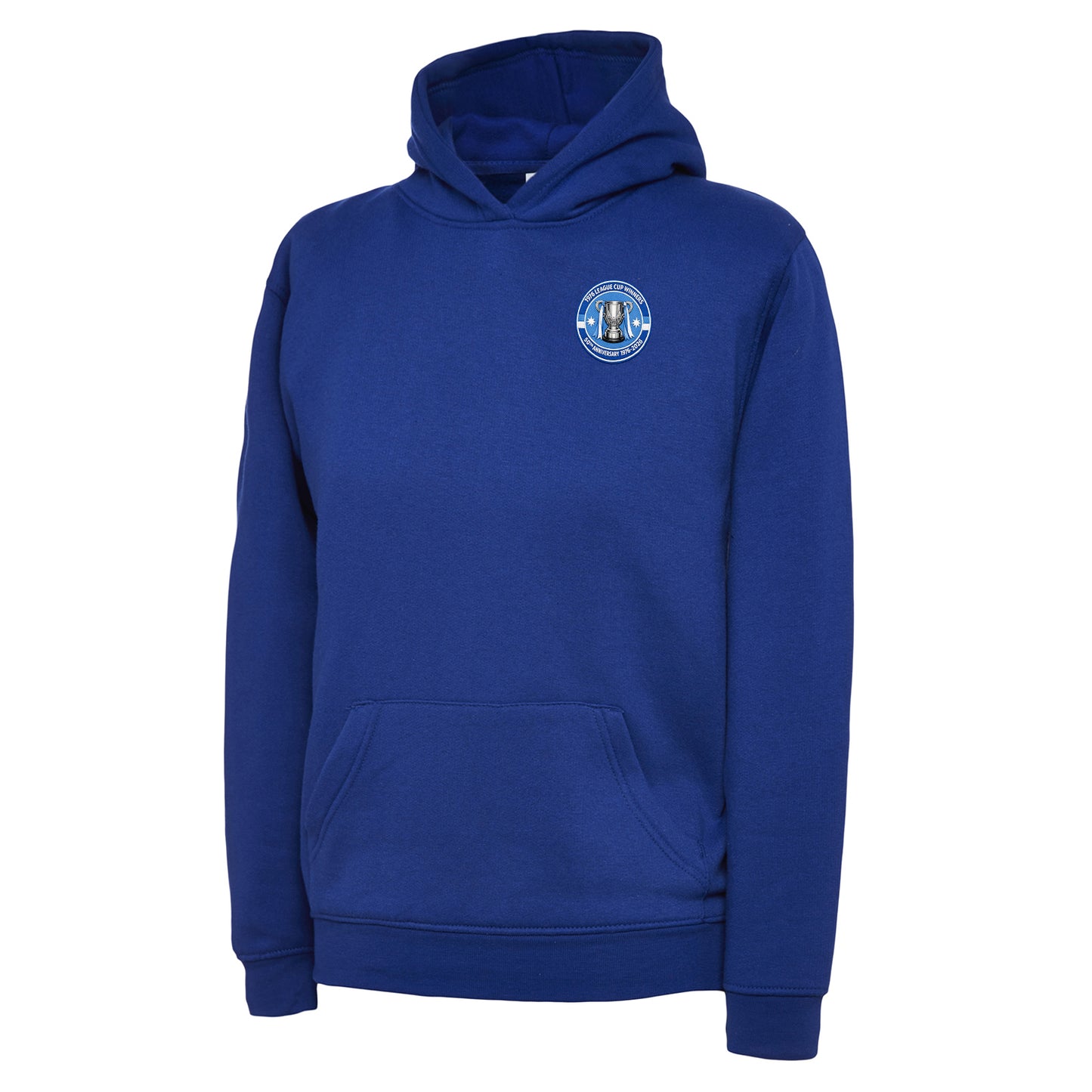 Kids Man City League Cup Winners 1975-1976 Hoodie