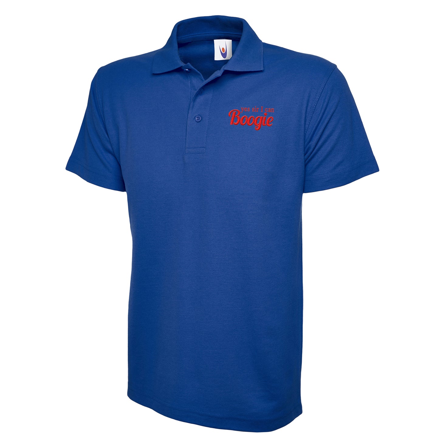 Yes Sir I Can Boogie Retro 70s 80s Disco Dancing Polo Shirt 