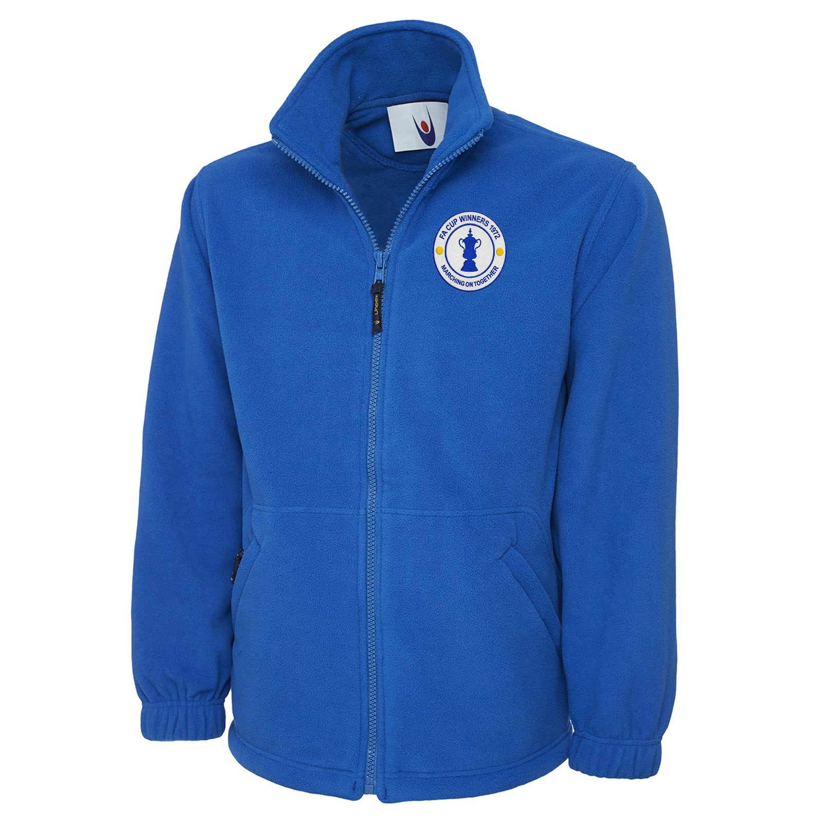 Old School Leeds United Fleece Jacket