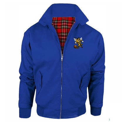 Retro Alloa Athletic 1960s Embroidered Classic Harrington Jacket