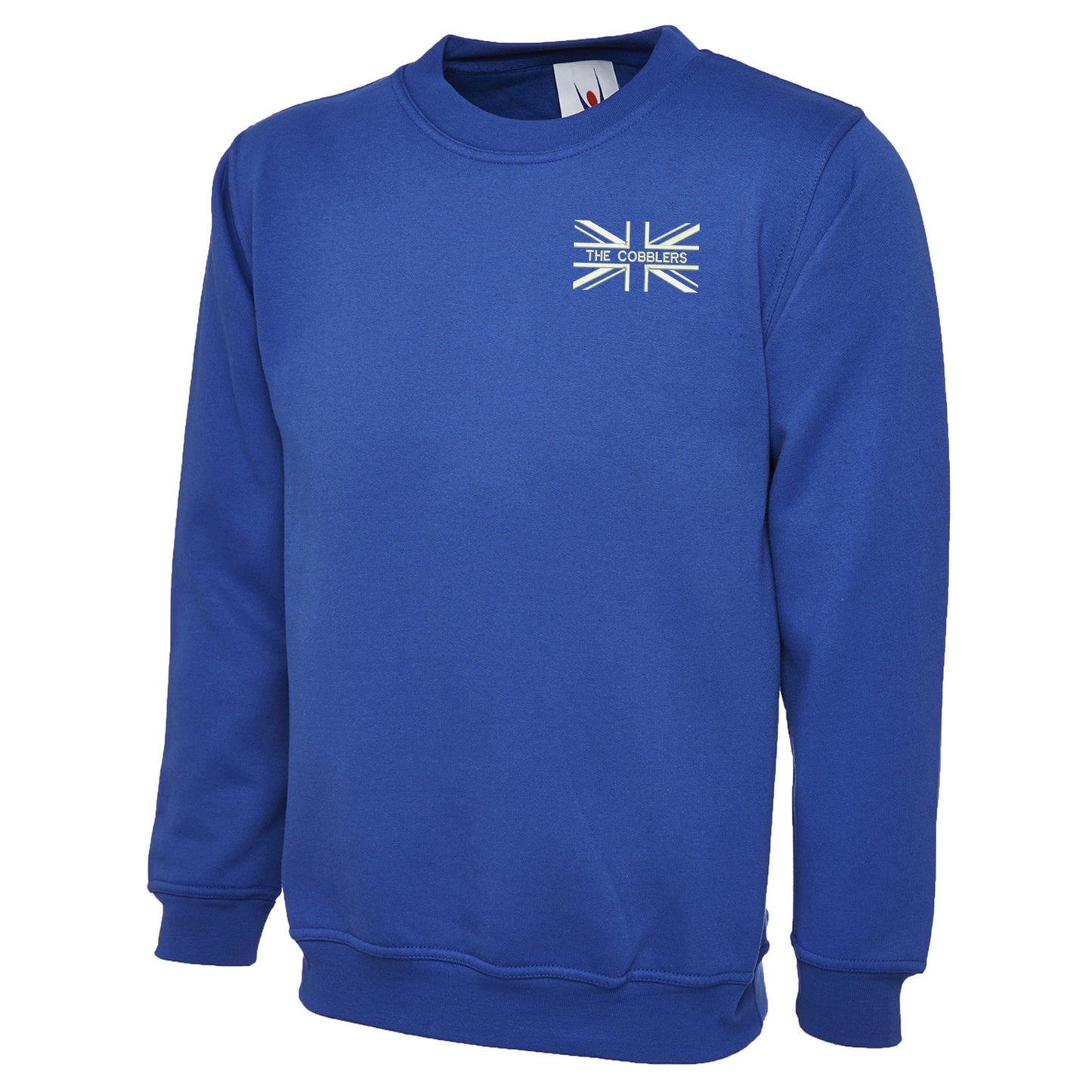 The Cobblers Union Jack Embroidered Classic Sweatshirt