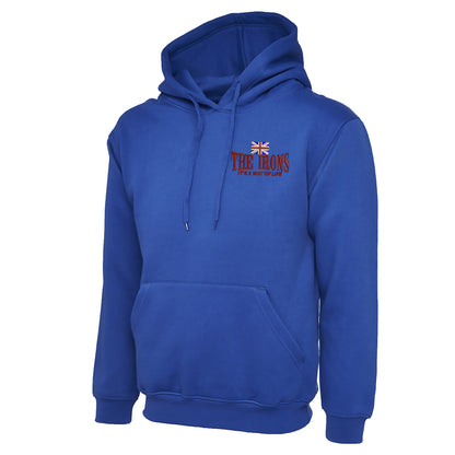 The Irons It's Way of Life Union Jack Embroidered Hoodie